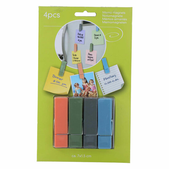 Memo Magneten - 4st.