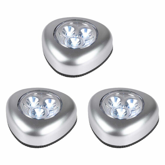 Druklamp Led, 3st.