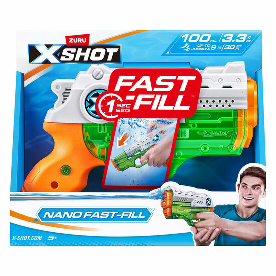 Zuru X-Shot Fast Fill Nano Blaster Waterpistool