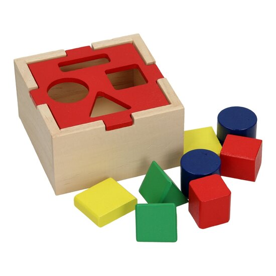 Houten Vormenstoof met Deksel