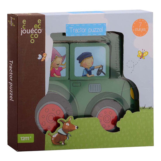 Fien &amp; Teun Houten Tractor Puzzel