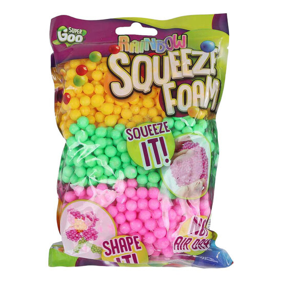 Super Goo Regenboog Foambeads Klei