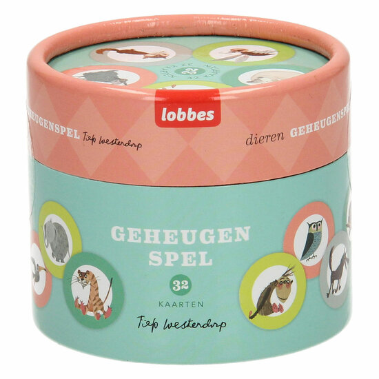 Memospel Dieren van Fiep, 32dlg.
