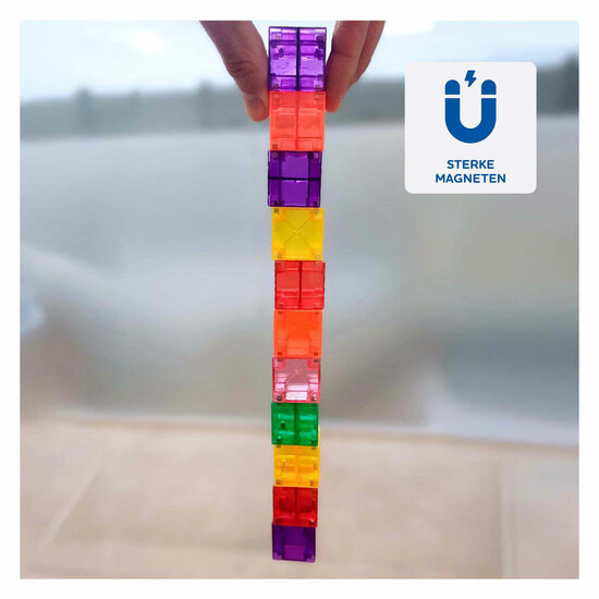 Cubixx Magnetische Bouwspeelgoed - 64dlg.