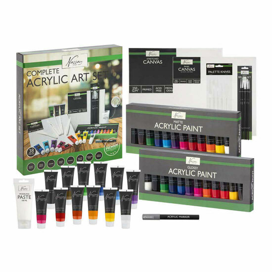 Nassau Complete Acryl Set - 38dlg.