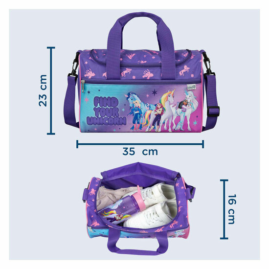 Sporttas Unicorn Academy