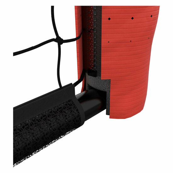 HUDORA Voetbaldoel Pro Tect 120 - Zwart