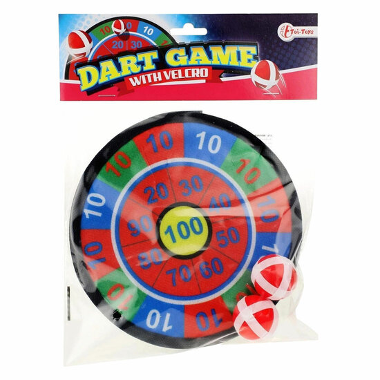 Dartbord Klittenband - 18cm