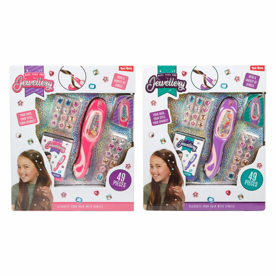 Set Haar Versieren met Juwelen - 49dlg.