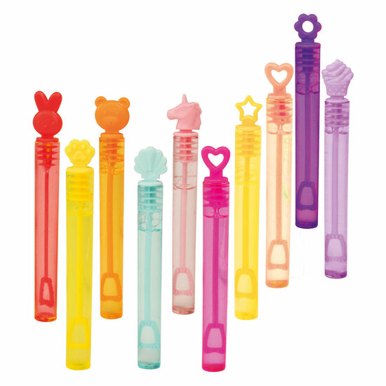 Mini Bellenblaasjes Roze - 10st.