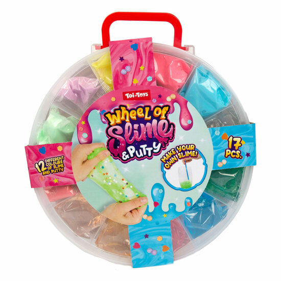 Wheel of Putty 12 Kleuren - 17dlg.