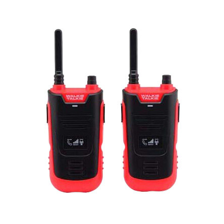 Walkie Talkie - 300 meter bereik, Rood