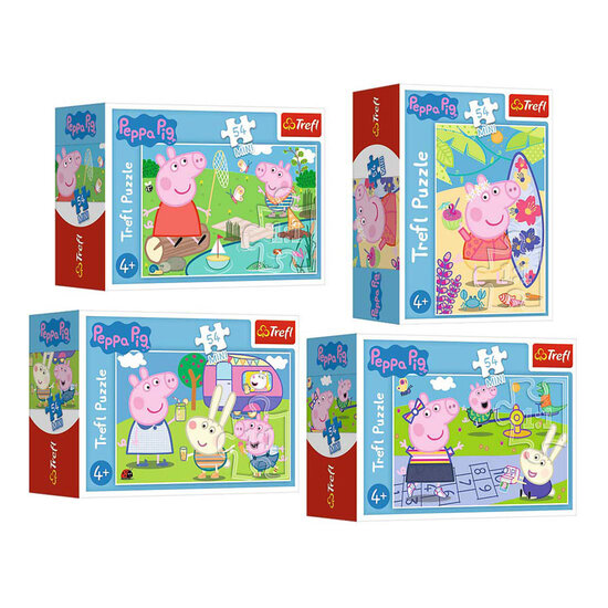 Mini Puzzel Peppa Pig - 54st.