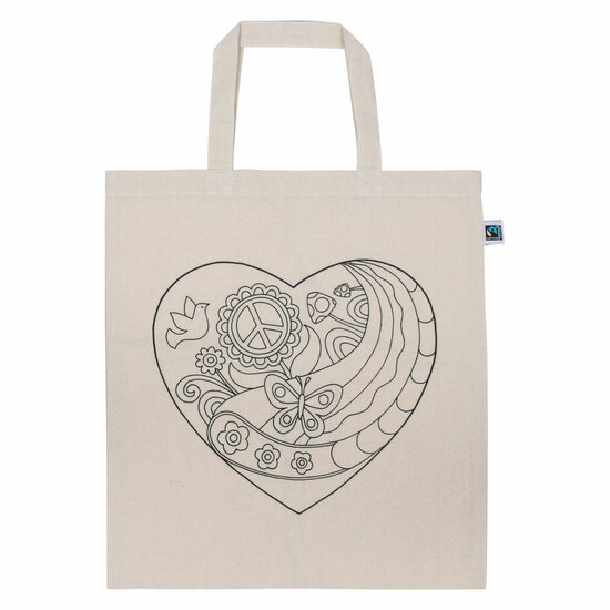 Goki Katoenen Tas Hart