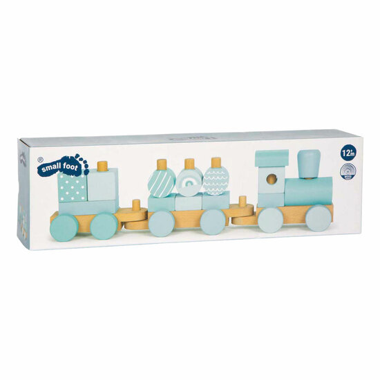 Small Foot - Houten Trein Blauw