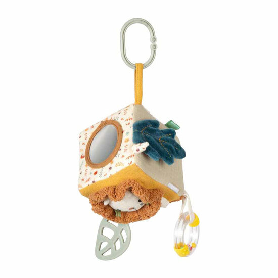 Small Foot - Stoffen Kubus Kleine Leeuw