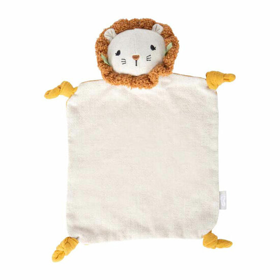Small Foot - Stoffen Knuffeldeken Kleine Leeuw