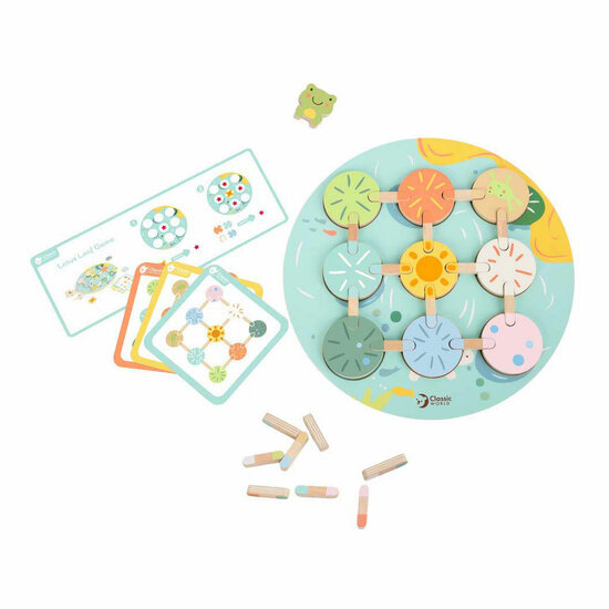 Classic World Houten Bordspel Waterlelie