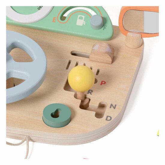 Classic World Houten Mulifunctioneel Stuurwiel