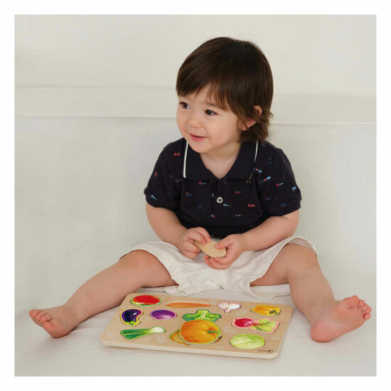 Classic World Houten Puzzel Groenten