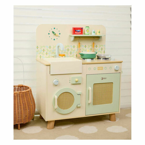 Classic World Houten Keuken met Accessoires - 14dlg.