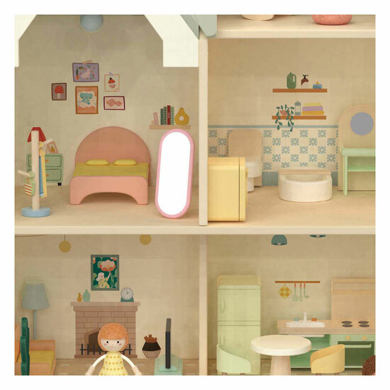 Classic World Houten Poppenhuis Cottage