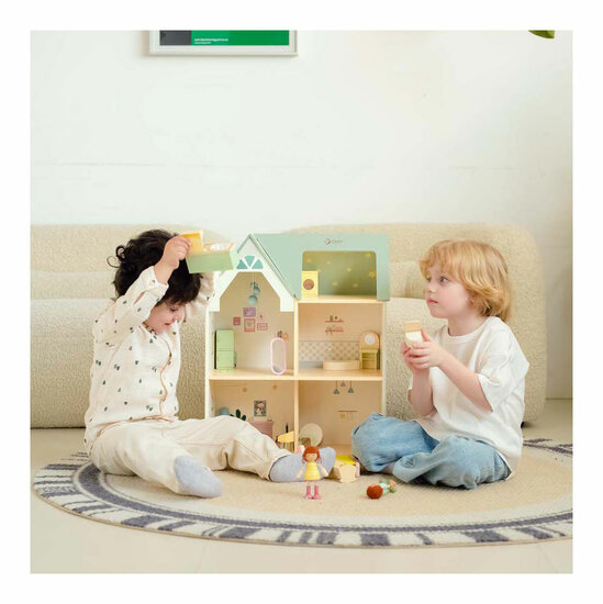 Classic World Houten Poppenhuis Cottage