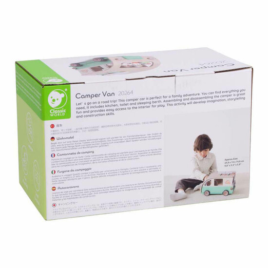 Classic World Houten Camper met Accesoires - 9dlg.