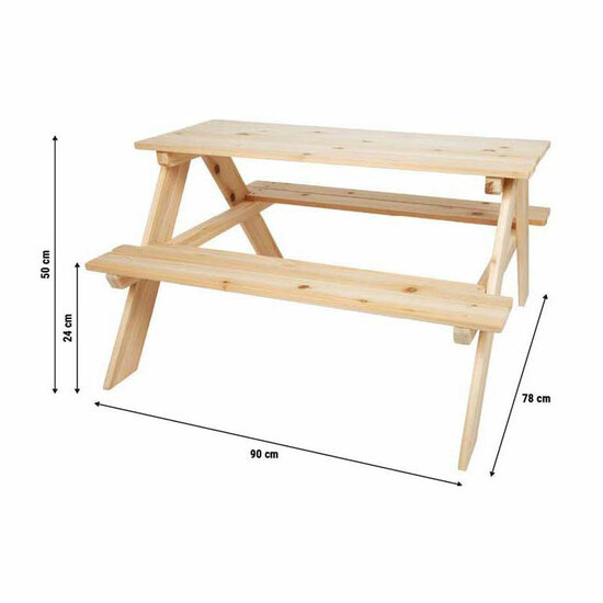 Small Foot - Houten Kinder Picknick Tafel