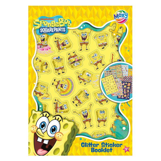 SpongeBob Stickerboek A5 - 8 Vellen