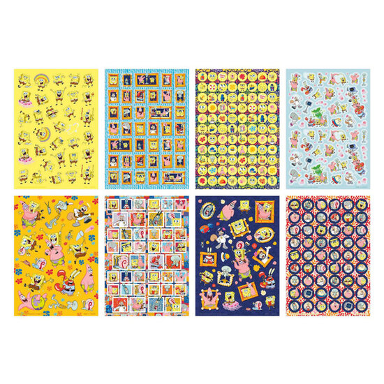 SpongeBob Stickerboek A5 - 8 Vellen
