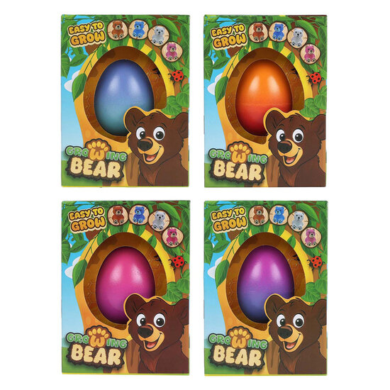 Groeiend Teddy Beertje in Ei