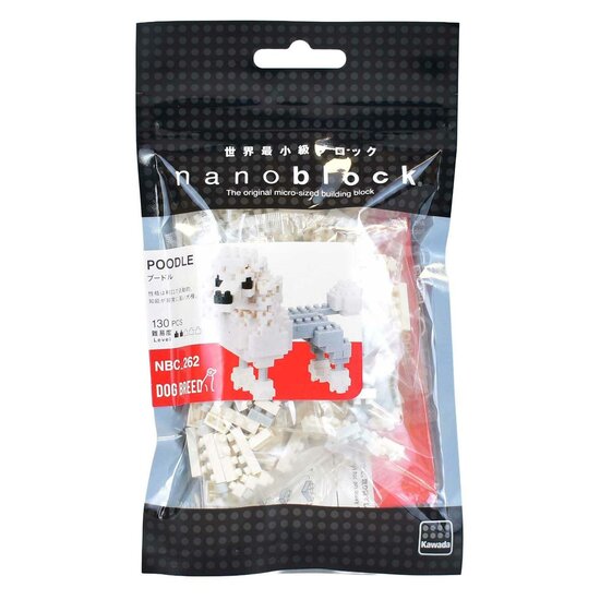 Nano Block Bouwset Poedel - 130st.