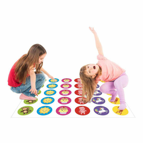 Gooi &amp; Beweeg Spel - 2-4 Spelers