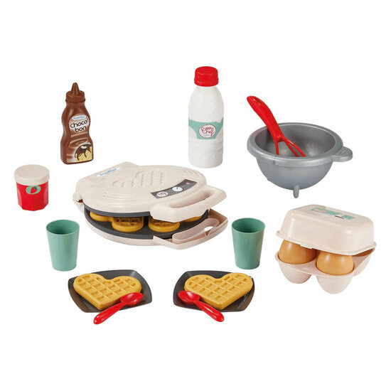 Ecoiffier 100% Chef Wafelijzer - 19dlg.