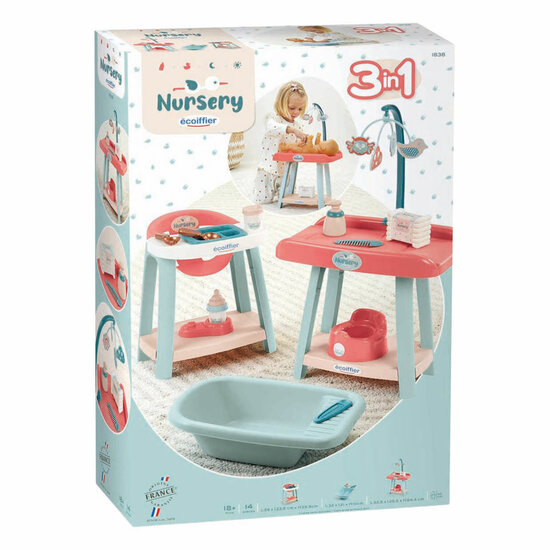 Ecoiffier Babykamerset 3-in-1