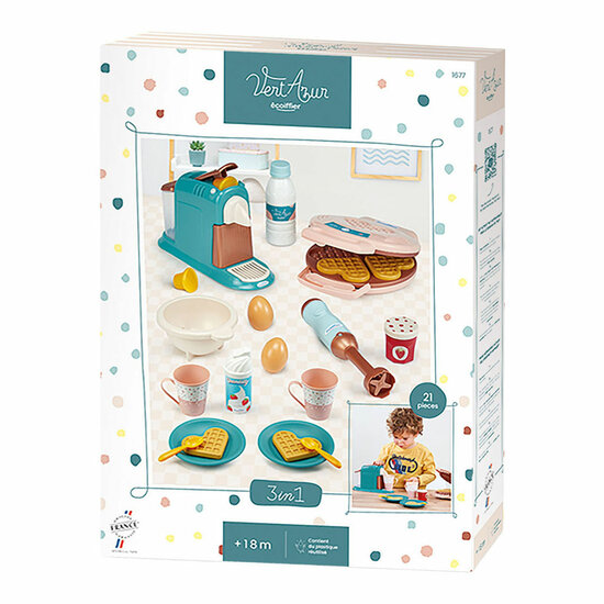 Ecoiffier Koffietijd 3in1 Set - 21dlg.