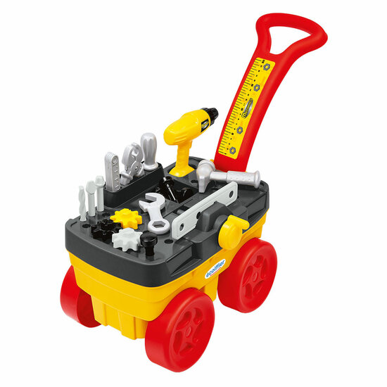 Ecoiffier Gereedschapstrolley - 19dlg.