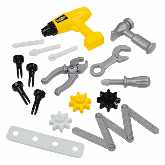 Ecoiffier Gereedschapstrolley - 19dlg.