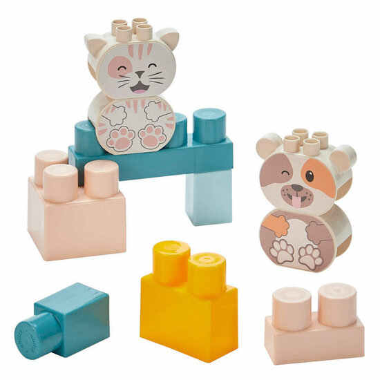 Abrick Bouwblokken in Opbergbox - 40dlg.