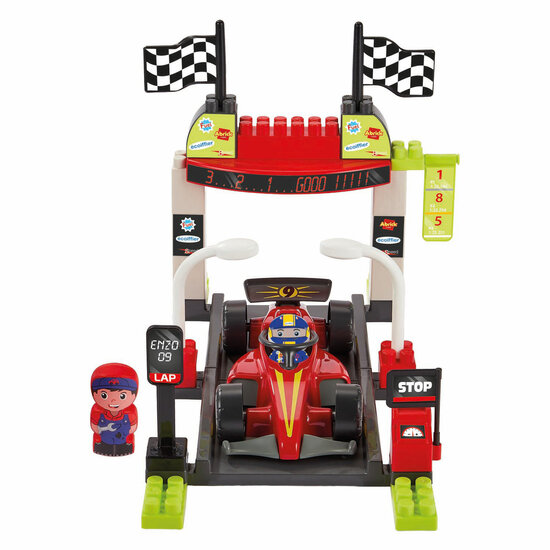 Abrick Speelset Pit Stop Formule 1