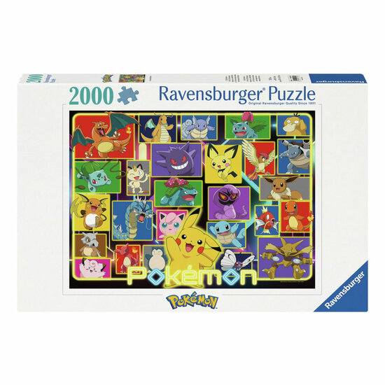 Ravensburger Legpuzzel Pok&eacute;mon, 2000st.