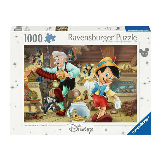 Ravensburger Legpuzzel Disney Pinokkio, 1000st.