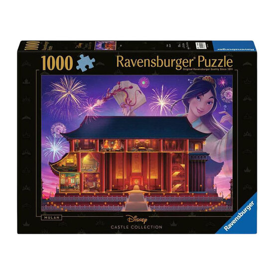 Ravensburger Legpuzzel Disney Castles Mulan, 1000st.