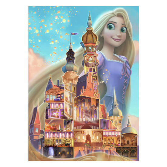 Ravensburger Legpuzzel Disney Castles Rapunzel, 1000st.