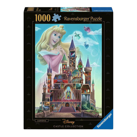 Ravensburger Legpuzzel Disney Castles Aurora, 1000st.