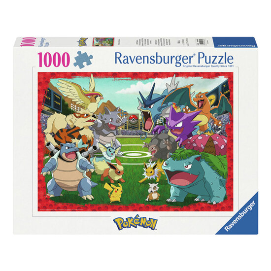 Ravensburger Legpuzzel Confrontatie Tussen Pok&eacute;mon, 1000st.