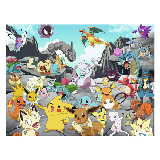 Ravensburger Legpuzzel Pok&eacute;mon Classics, 1500st.