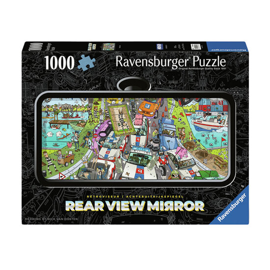 Ravensburger Legpuzzel Politie Achtervolging, 1000st.