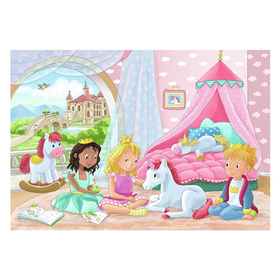 Ravensburger Legpuzzel Prince &amp; Princess, 2x12 st.